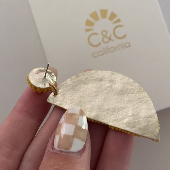 {c&c california} lemon beaded statement earring 🍋 - Picture 10 of 12